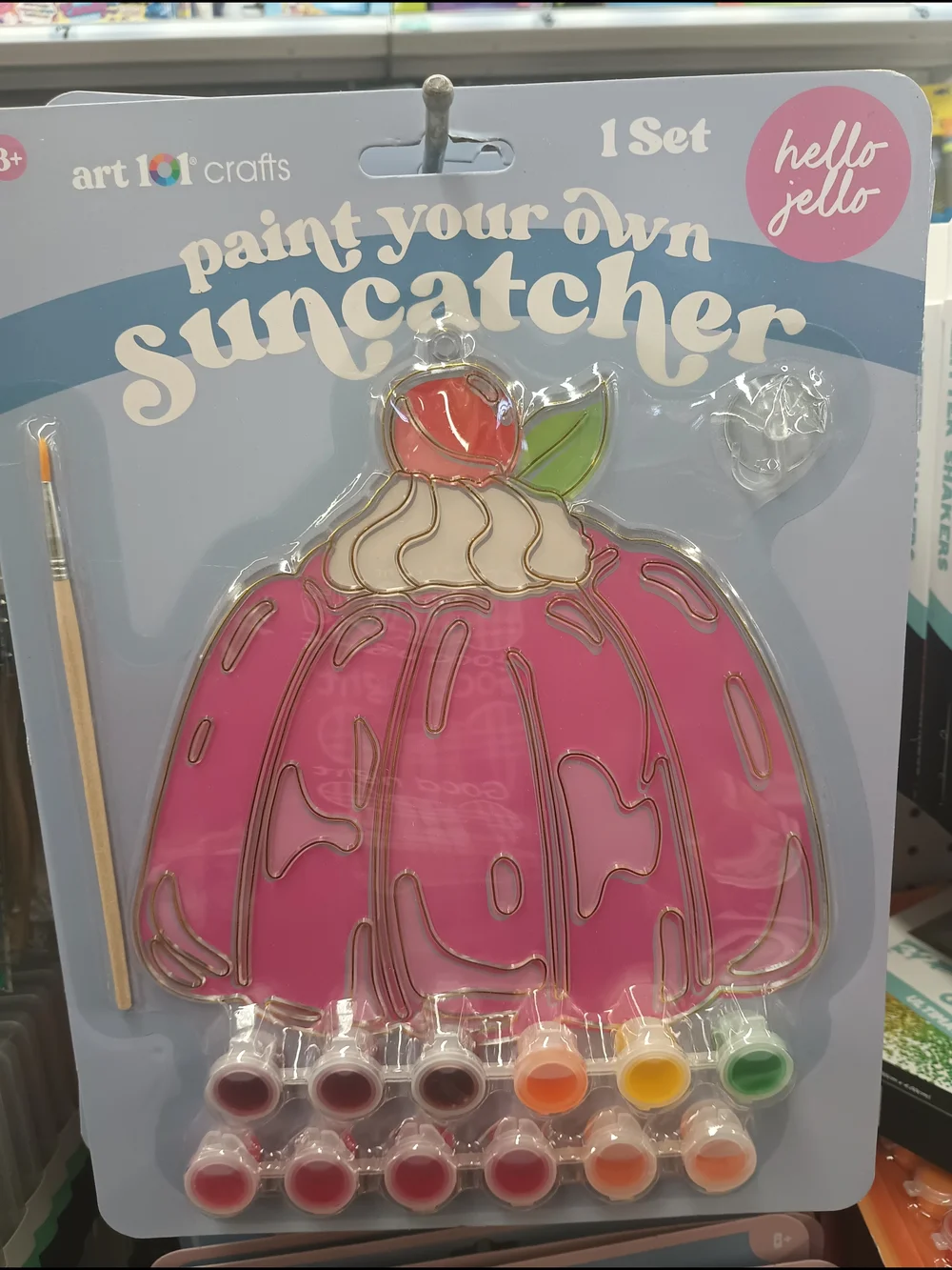 Paint-Your-Own Suncatcher – Pink
